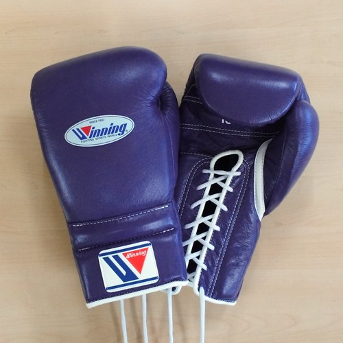 Winning Training Boxing Gloves 16oz (Purple) Sporting Goods Combat