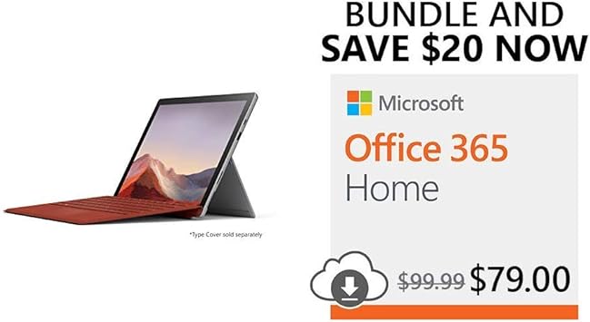 Electronics Microsoft Surface Pro 7 Latest Model Platinum Intel Core I5 8gb Memory 12 3 Touch Screen 128gb Solid State Drive Tablets