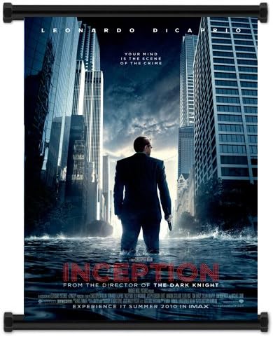 Inception Movie Fabric Wall Scroll Poster (16"x21") Inches