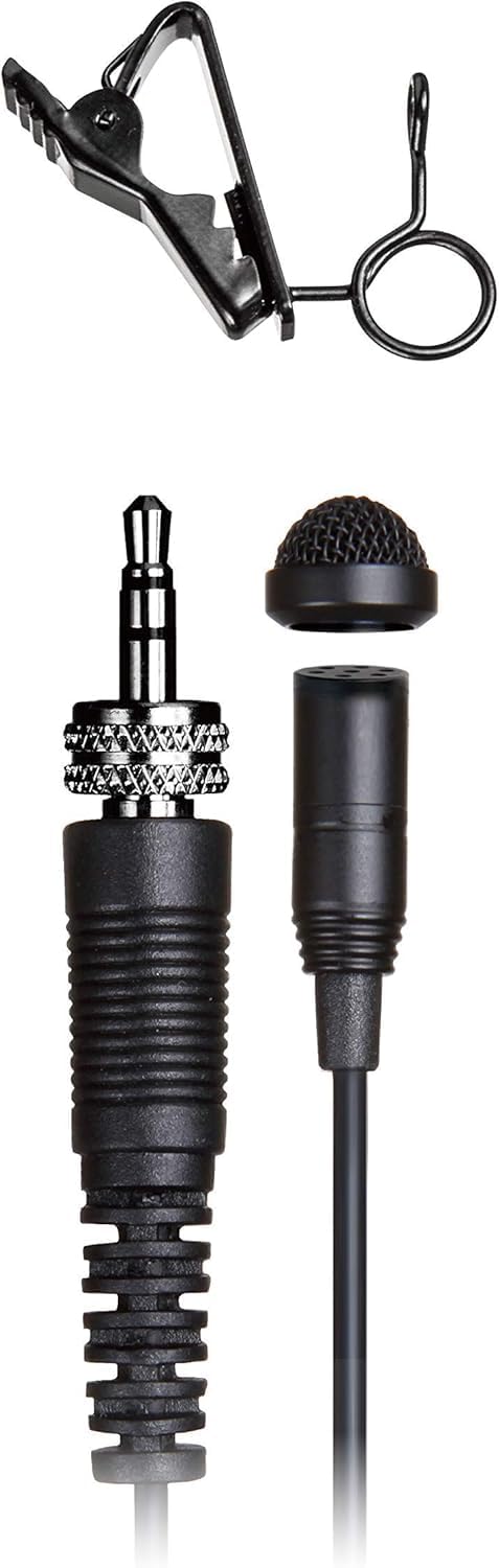 Tascam TM-10LB Lavalier Microphone, Black