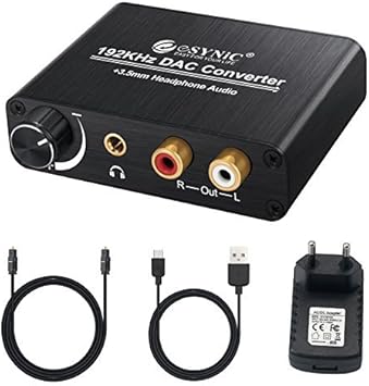 convertitore audio con fibre