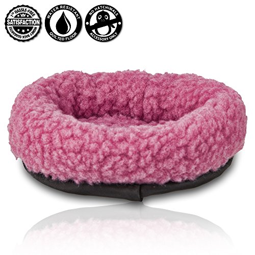 For Hatchimals - EggHead Bed Nest Nesting 6.5" Fleece Egg Holder Accessories- For Use With All Hatchimals Eggs - Pink