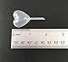 Fuzion Cookware Flavor Injector Squeeze Pipettes, Heart, 50 Count, 1.4 ml