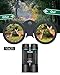SALLOUS 10x25 Compact Binoculars for Adults, Powerful Small Binoculars for Bird Watching Travel, Easy Focus Opera Glasses Binoculars for Kids