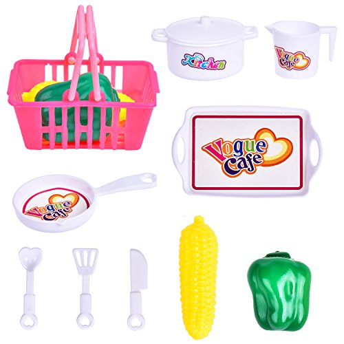 image for FUN LITTLE TOYS Toy Kitchen Appliances for Girls, Stove Burner with Ov