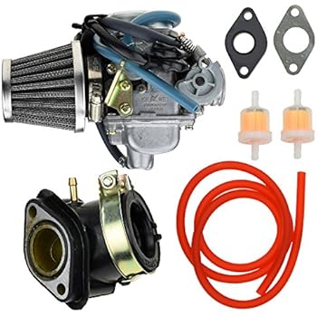Amazon.com: 24mm Carburetor Carb 42mm Air Filter Intake Manifold Gasket