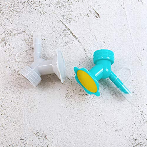 AUEAR, Plastic Bottle Watering Dual Head Spout Bottle Cap Sprinkler