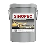 Sinopec AW32 Hydraulic Oil, 5 gallon, Pail