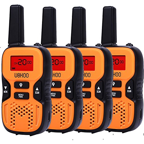 Uokoo uhf handheld 22 channel frs/gmrs 2 way radio 2 mi…