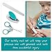 My Happy Tot Baby Grooming Kit - Deluxe Essential Set for Infants, Newborns, Kids, Boys and Girls. Unisex Kit Includes Nail Clipper, Brush, File, Scissors, Comb, Toothbrush & Finger Toothbrush