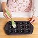 Orblue Professional-Quality Silicone Pastry & Basting Brush - Green