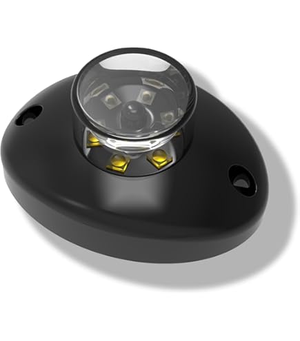 Waarschuwingslichtbalken voor vrachtwagens, MASO Amber Recovery Car Strobe 6 LEDs Lights Oranje Grill Breakdown Knipperend 12/24V Pack van 8 (8
