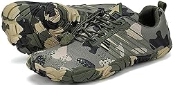 Kricely Men's Minimalist Barefoot Shoes Wide Toe