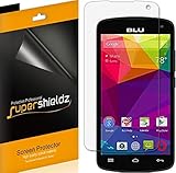 [6-Pack] Supershieldz for BLU Studio X8 HD 5.0 inch Screen Protector, Anti-Bubble High Definition Clear Shield + Lifetime Replacements Warranty- Retail Packaging