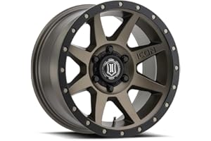 ICON VEHICLE DYNAMICS ICON Alloys Rebound, Bronze, 17 x 8.5/5 x 150, 25mm Offset, 5.75" BS, 1817855557BR