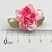 Chenkou Craft 2tone Satin Ribbon Flowers Bows Appliques DIY Craft Wedding Decoration 40pcs