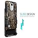 LG Fortune Case, Aristo/Phoenix 3 /Rebel 2 LTE/Risio 2 /K8 2017 /K4 2017, NageBee Built-in Kickstand Full-Body Shockproof Armor Belt Clip Holster Case w/[Tempered Glass Screen Protector] -Camo