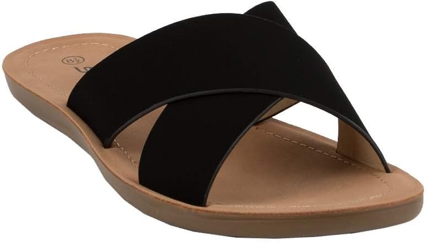 soda criss cross sandals
