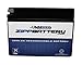 Zipp Battery 4B-BS Maintenance Free Replacement Battery for Suzuki and Yamaha Motorcycle: 12 Volts, .3 Amps, 2.3 Ah, Tab Terminal
