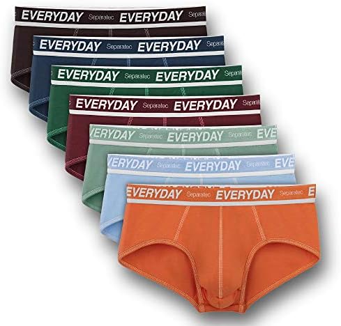 スポンサー プロダクト Separatec 高い素材 7days ボクサーブリーフ 蒸れない 前開き 陰嚢分離型 メンズ 綿素材 7枚組 311b