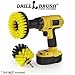 Bathroom Accessories - Cleaning Supplies - Drill Brush Shower Cleaner - Bathtub - Bath Mat - Sink - Bidet - Grout Cleaner - Shower Door - Scrub Brush - Carpet - Tile - Flooring - Tub Cleaning Brushes