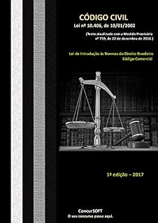 Livro Código Civil (Lei nº 10.406, de 10 de janeiro de 2002) e Código Comercial