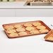 Copper Chef 12 Piece Elite Baking Pan Set- 9 Inch Cake Pan x 2, BBQ Grill Mat, Baking Mat, Baking Pan Crisper Tray with Lid, Cookie Sheet x 2, Muffin Pan, Loaf Pan with Lid