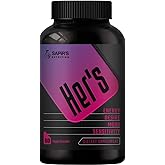 Female Libido Booster for Women - Increase Passion, Desire & Excitement - Relieve Stress, Reduce Dryness & Heighten Sensitivity, Her's Hornygoatweed Energy Supplement for Women in the Mood Enhancer