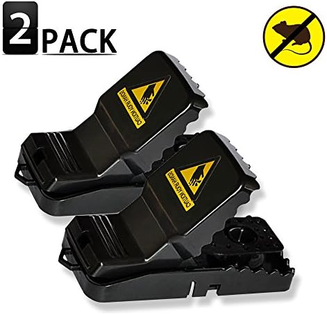 Mouse Trap,Rat Traps Snap Humane Power Rodent Killer,Safe Reusable Sensitive Durable Mice Trap,Quick Effective and Sanitary (2)