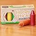 Honeysticks 100% Pure Beeswax Crayons Natural, Safe for Toddlers, Kids and Children, Handmade in New Zealand, For 1 Year Plus (Twin Pack, 12 per Pack)