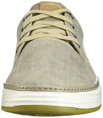 skechers men's moreno canvas oxford