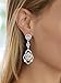 Mariell Luxury CZ Pear Shaped Teardrop Dangle Chandelier Bridal Earrings for Wedding, Bridesmaids & Prom