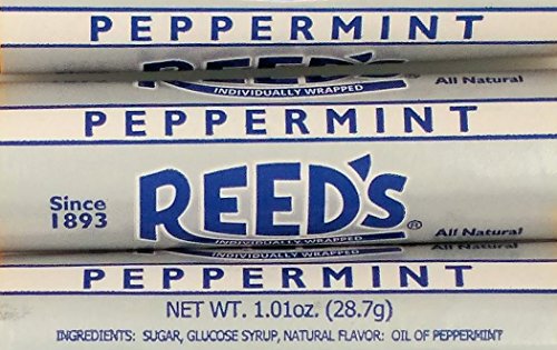 Reed's All Natural Peppermint Hard Candy 3-Pack Deal - Individually Wrapped Candy - Old Fashion Orig - //medicalbooks.filipinodoctors.org