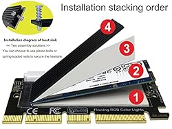 Bejavr M.2 PCIe NVMe Adapter SSD Expansion Card