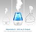 TaoTronics 3.5L Ultrasonic Cool Mist Air Humidifier for Bedroom with Filter, Mechanical Switch, Low Water Protection -(3.5L/0.92 Gallon, US 110V)