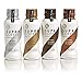 SUNNIVA Super Coffee 4 Variety Pack NEW Sugar-Free Formula, 10g Protein, Lactose Free, Soy Free, Gluten Free (1 each of Vanilla Bean, Smooth Mocha, Maple Hazelnut, and Original Creamy Black)