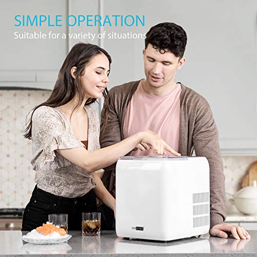 VIVOHOME Electric Portable Compact Countertop Automatic Ice Cube Maker