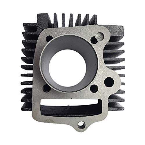 KDSG 52.4mm Cast Iron Cylinder Kit for 125cc 4 Stroke Engine ATV UTV Moped Quad Dirt Bike Go Kart Scooter Taotao Kazuma Redcat