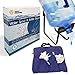 5 Gallon Water Jug Dispenser + Zipper Bag + 2 Spouts BPA FREE 55 mm + Felt Pads ~ Portable Stainless Steel Bottle Cooler Drink Holder Stand Rack Countertop for NON-Threaded CROWN TOP Neck
