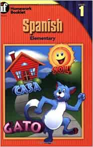 Spanish homework booklet elementary level 1 08 image