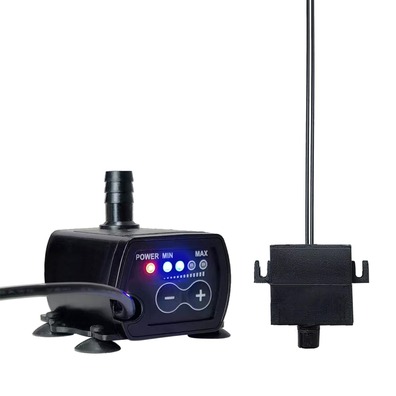 Photo 1 of Roamoris Automatic Small Sump Pump For Dehumidifier,13FT Height Lift,4 Level Flow Control,Submersible Water Pump With Level Sensor,For HVAC Condensate,Air Conditioner,Tank,Auto Shut off 