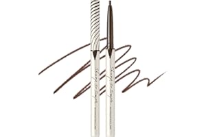 CLIO PROFESSIONAL CLIO Sharp So Simple Waterproof Pencil Eye Liner | Micro Precision Tip (2mm), Twist Up, Self-Sharpening, Long Lasting, Smudge-Resistant, High-Intensity Color, Ultra-Smooth | Dark Brown (#5)