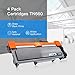 LxTek Compatible Toner Cartridge Replacement for Brother TN660 TN630 TN-660 TN-630 High Yield to use with HL-L2300D HL-L2320D HL-L2340DW HL-L2360DW MFC-L2720DW  MFC-L2740DW DCP-L2540DW (Black, 4 Pack)