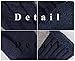 Women's Winter Gloves Warm Lining - Cozy Wool Knit Thick Gloves Mittens in 11 color (navy blue)