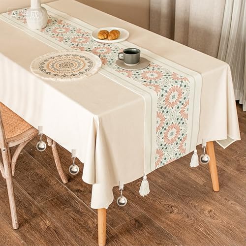Yanxing 8 Pack Heavy Duty Outdoor Tablecloth Weights Stainless Steel Balls with Rustproof Clip for Outdoor Tables, Parties, Patios, Camping, Curtains and Garden Flags