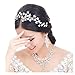 Wiipu Bride Wedding Crystal Rhinestone Star Crown Hair Accessories(N432) (1#-Star)