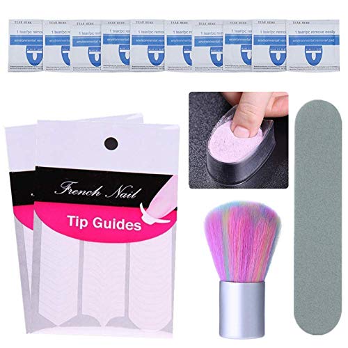 NICOLE DIARY Dip Powder Nail Kit Starter 10 Colors Red Black Glitter