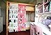 Uphome Clear Over The Door Shoe Organizer/Storage Rack - Space-Saving Hanging PEVA 24-Pocket Organizer Bag with Free Hooks,Purple