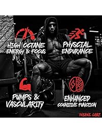 Insane Labz Psychotic Gold, High Stimulant Pre Workout Powder, Extreme Lasting Energy, Focus,...
