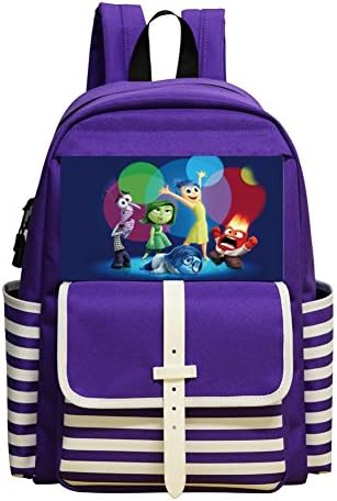 Joy And Sadness Children Backpack Student School Bag Teens Shoulder Handbag